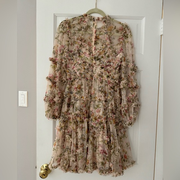 like new 4 Needle & Thread Garland Flora Ruffle Mini Dress from Shopbop - Picture 5 of 9